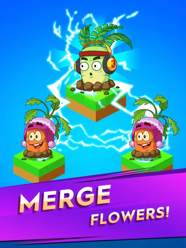 Merge Flowers vs. Zombies iPad  স্ক্রিনশট
