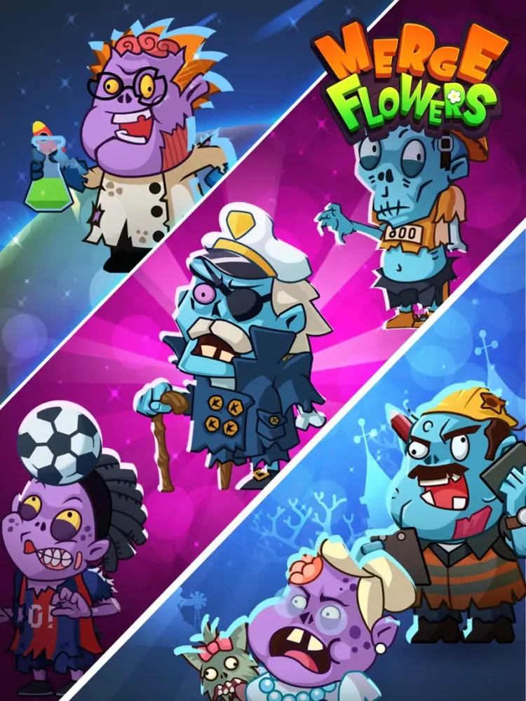 Merge Flowers vs. Zombies iPad  স্ক্রিনশট