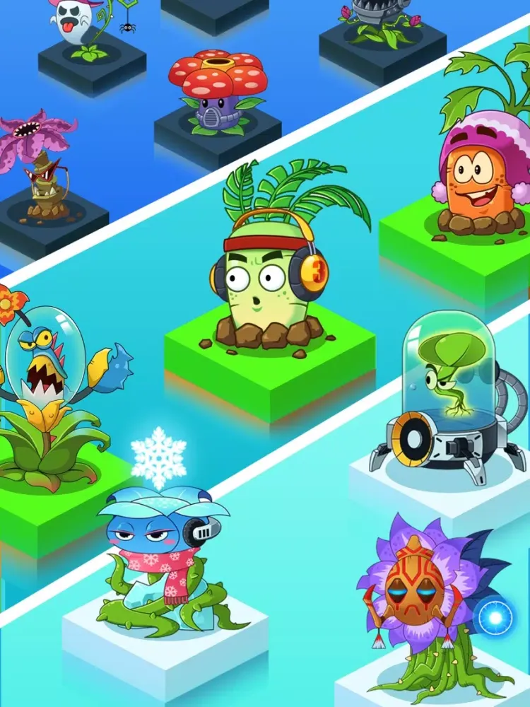 Merge Flowers vs. Zombies iPad  স্ক্রিনশট