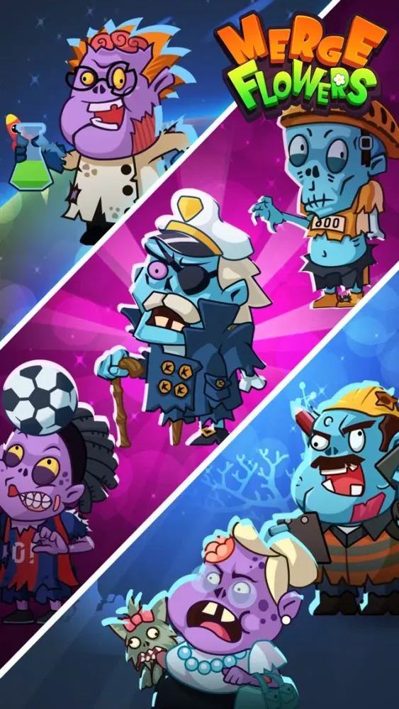 Merge Flowers vs. Zombies স্ক্রিনশট