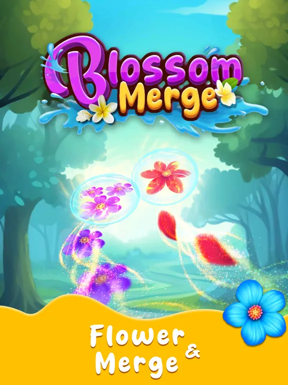 Zrzuty ekranu Blossom Merge: Bounce Flowers iPad 