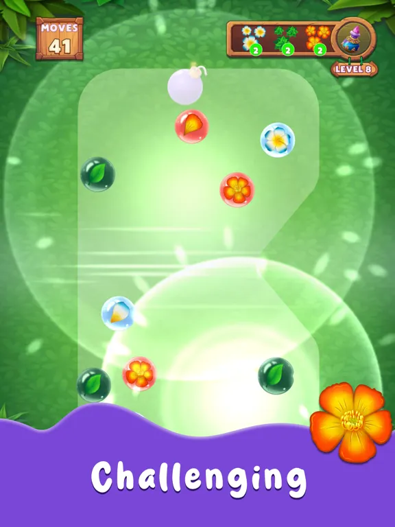 Zrzuty ekranu Blossom Merge: Bounce Flowers iPad 