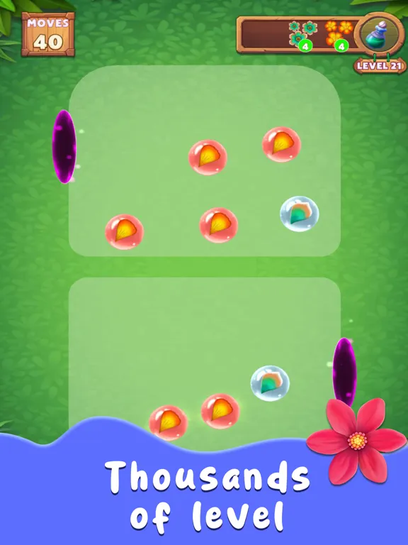 Zrzuty ekranu Blossom Merge: Bounce Flowers iPad 
