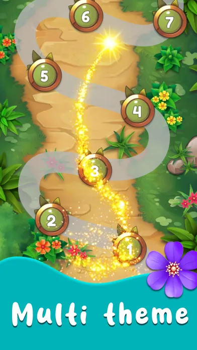 Zrzuty ekranu Blossom Merge: Bounce Flowers