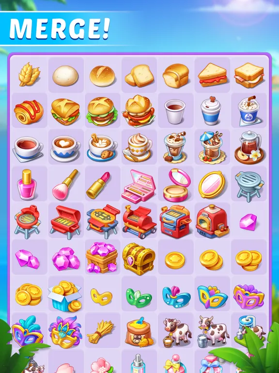 Captures d'écran de County Story: Merge & Cooking iPad 