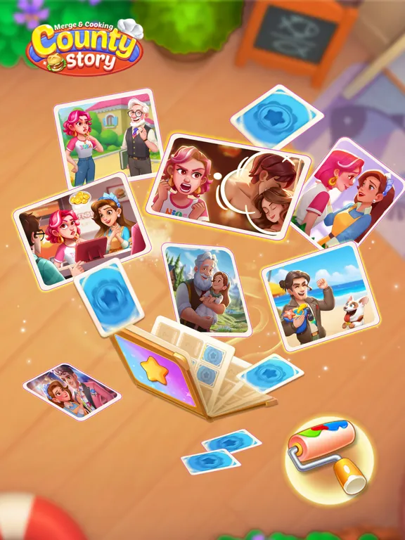 Captures d'écran de County Story: Merge & Cooking iPad 