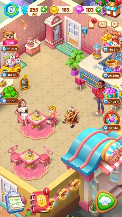 Captures d'écran de County Story: Merge & Cooking