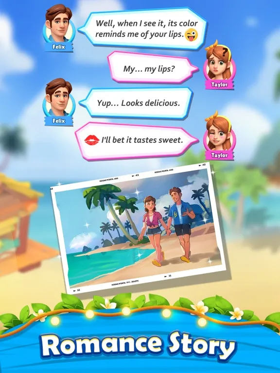 Screenshot di Taylor's Secret: Merge Story iPad 