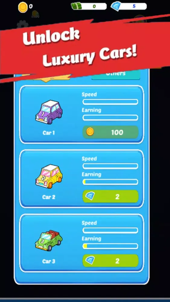 Merge Car - Idle Clicker应用截图
