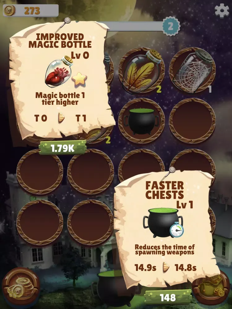 تصاویر Merge Magic Bottles iPad 