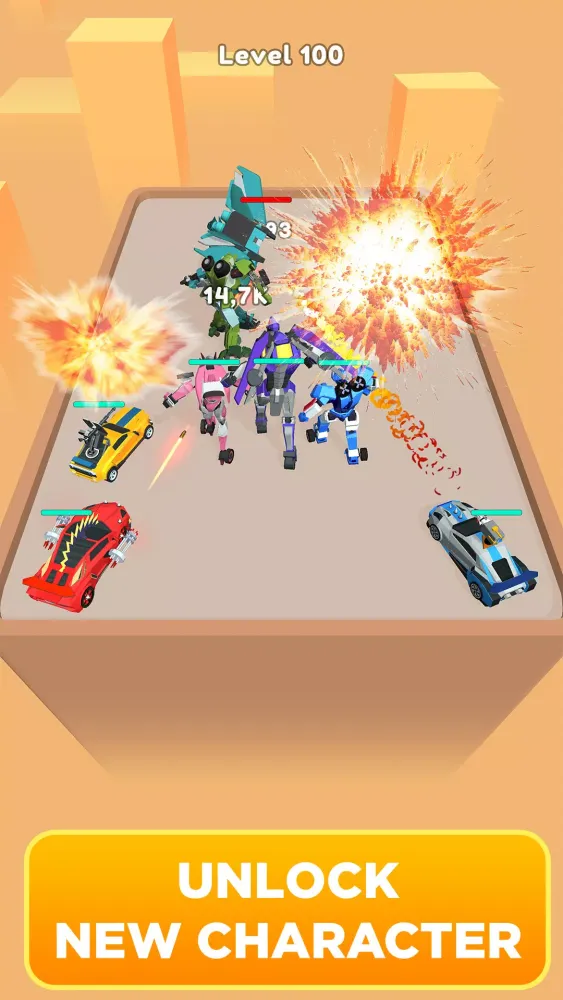Merge Robot Master: Car Games Screenshots