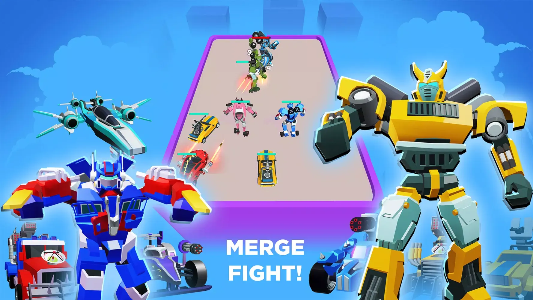 Merge Robot Master: Car Games Screenshots