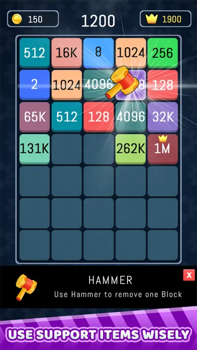 Captures d'écran de Merge Number Block - 2048 Game