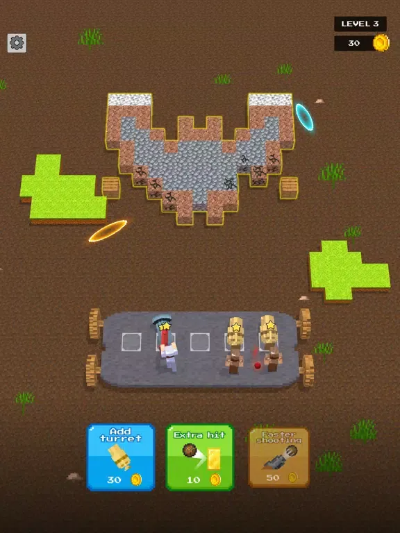 Merge, Shoot and Mine iPad  Screenshots