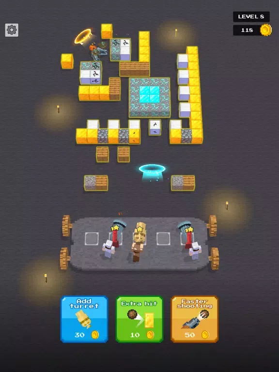 Merge, Shoot and Mine iPad  Screenshots