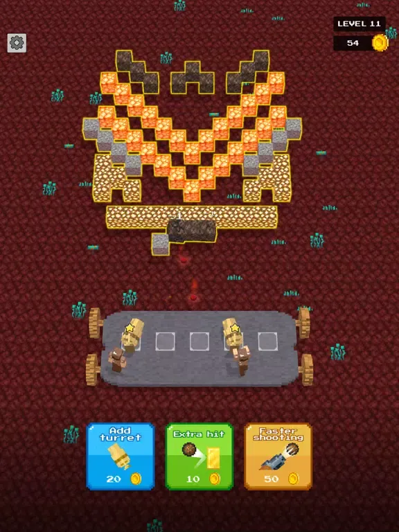 Merge, Shoot and Mine iPad  Screenshots