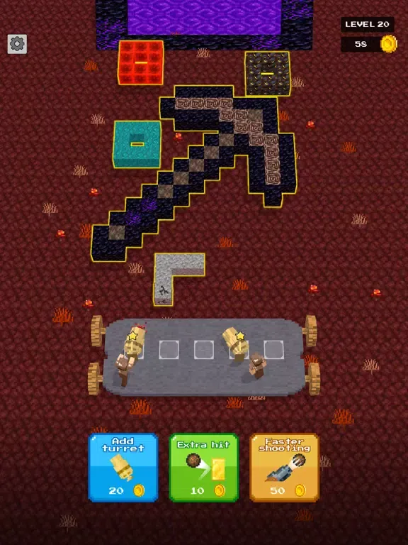Merge, Shoot and Mine iPad  Screenshots