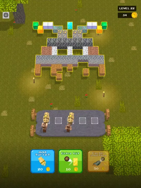 Merge, Shoot and Mine iPad  Screenshots