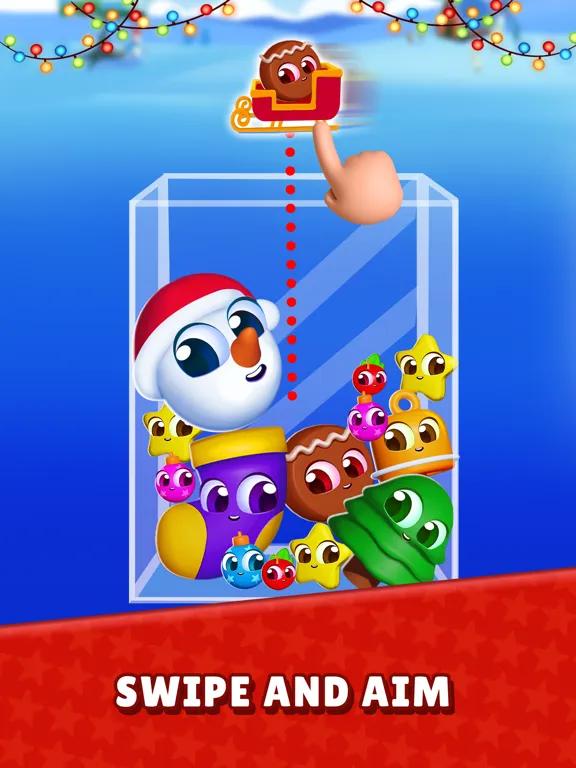 Merge To Santa : Fun Merge iPad  स्क्रीनशॉट