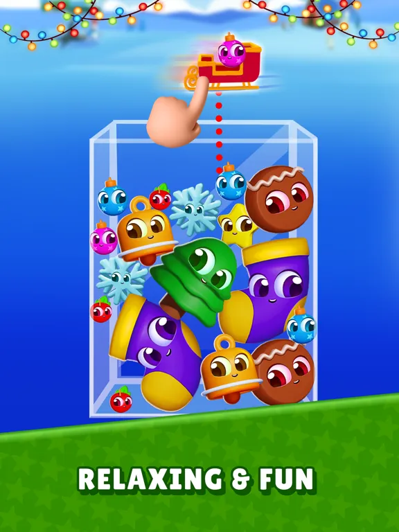 Merge To Santa : Fun Merge iPad  स्क्रीनशॉट
