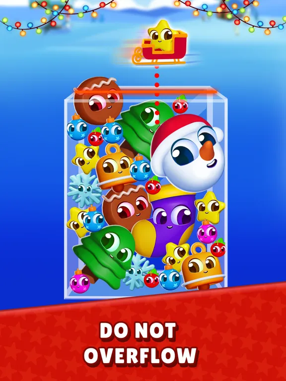 Merge To Santa : Fun Merge iPad  स्क्रीनशॉट