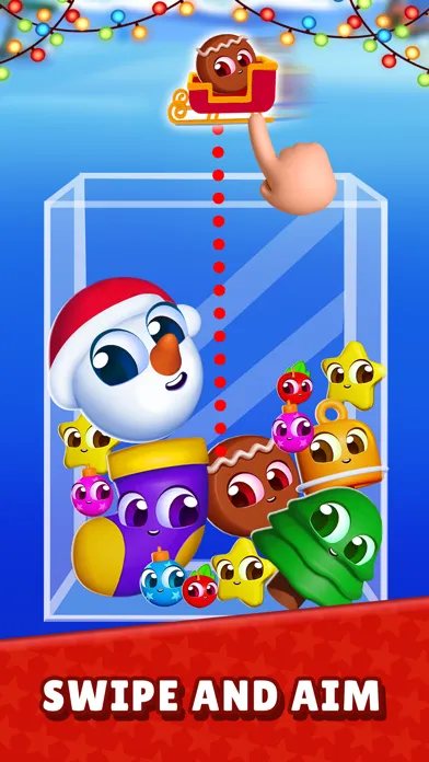 Merge To Santa : Fun Merge स्क्रीनशॉट