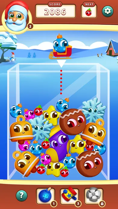 Merge To Santa : Fun Merge स्क्रीनशॉट