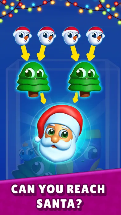 Merge To Santa : Fun Merge स्क्रीनशॉट