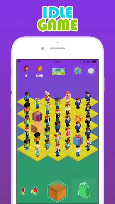Merge World: 3D Idle Game Screenshots