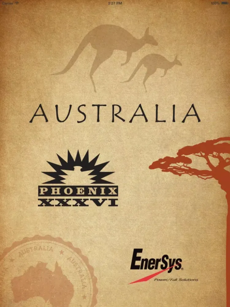 Phoenix XXXVI Australia Event iPad 应用截图