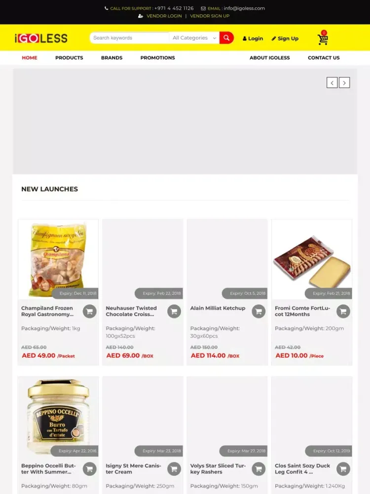 Ảnh chụp màn hình của iGOLESS iPad 
