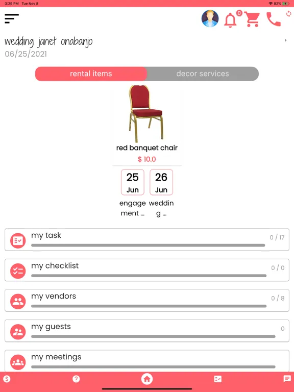 my ballroom iPad  سکرین شاٹس