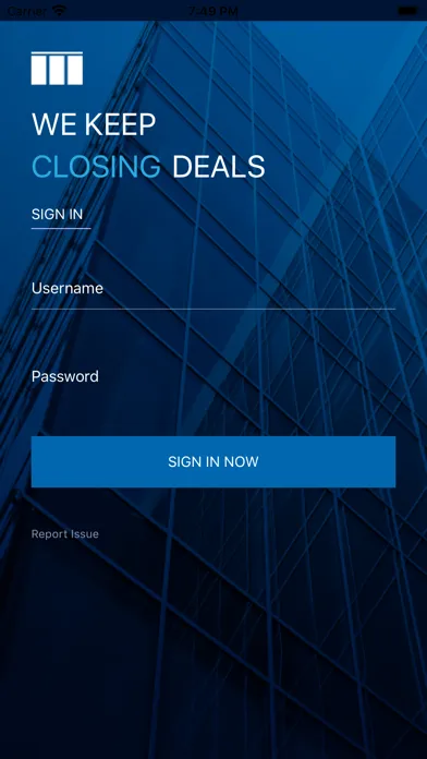 Capturas de pantalla de Meridian Broker Mobile