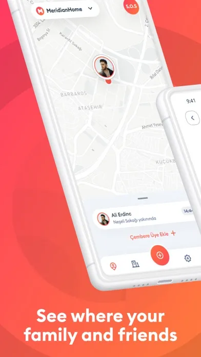 Meridian: Find Family&Friends स्क्रीनशॉट