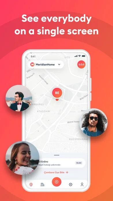 Meridian: Find Family&Friends स्क्रीनशॉट