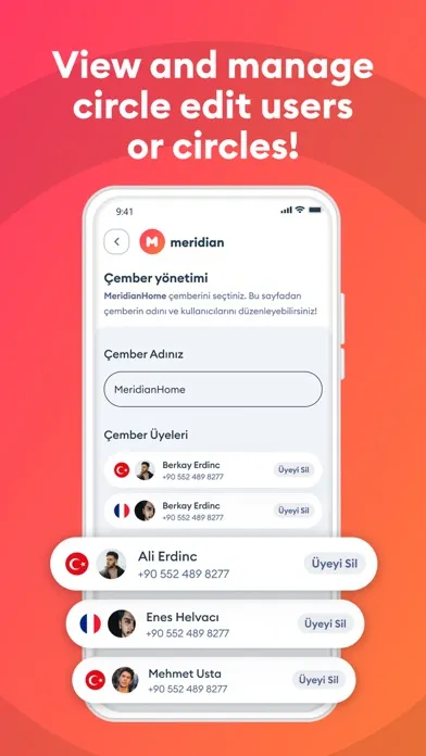 Meridian: Find Family&Friends स्क्रीनशॉट