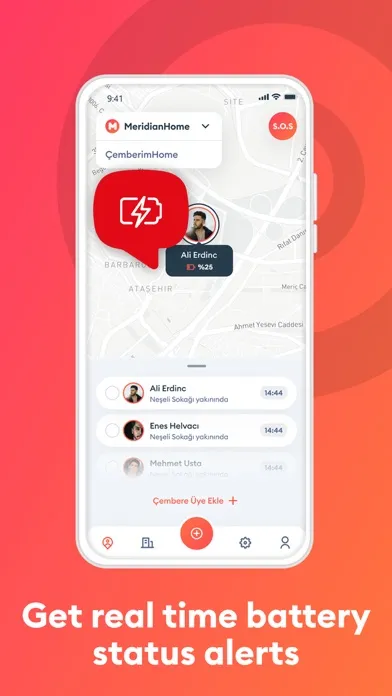 Meridian: Find Family&Friends स्क्रीनशॉट
