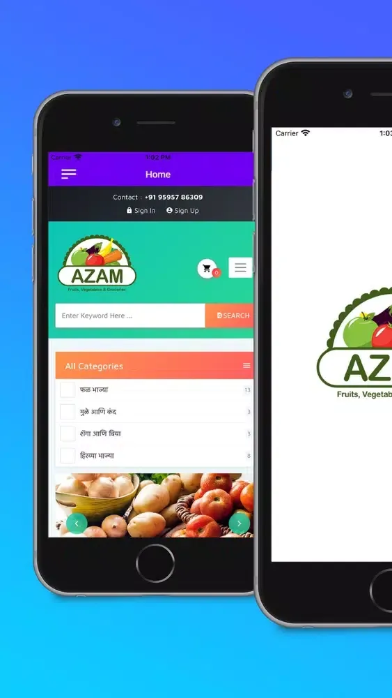 Capturas de pantalla de Azam Vegetables