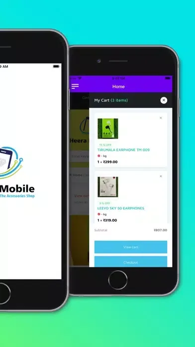 Tangkapan layar Heera mobile