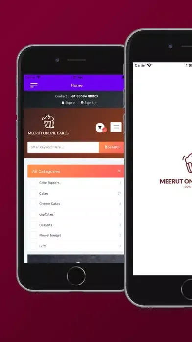 Meerut online cakes स्क्रीनशॉट