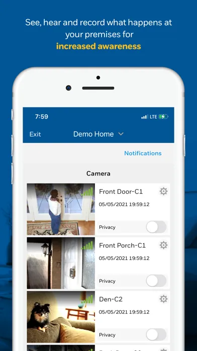 Ảnh chụp màn hình của M.Connected Home™