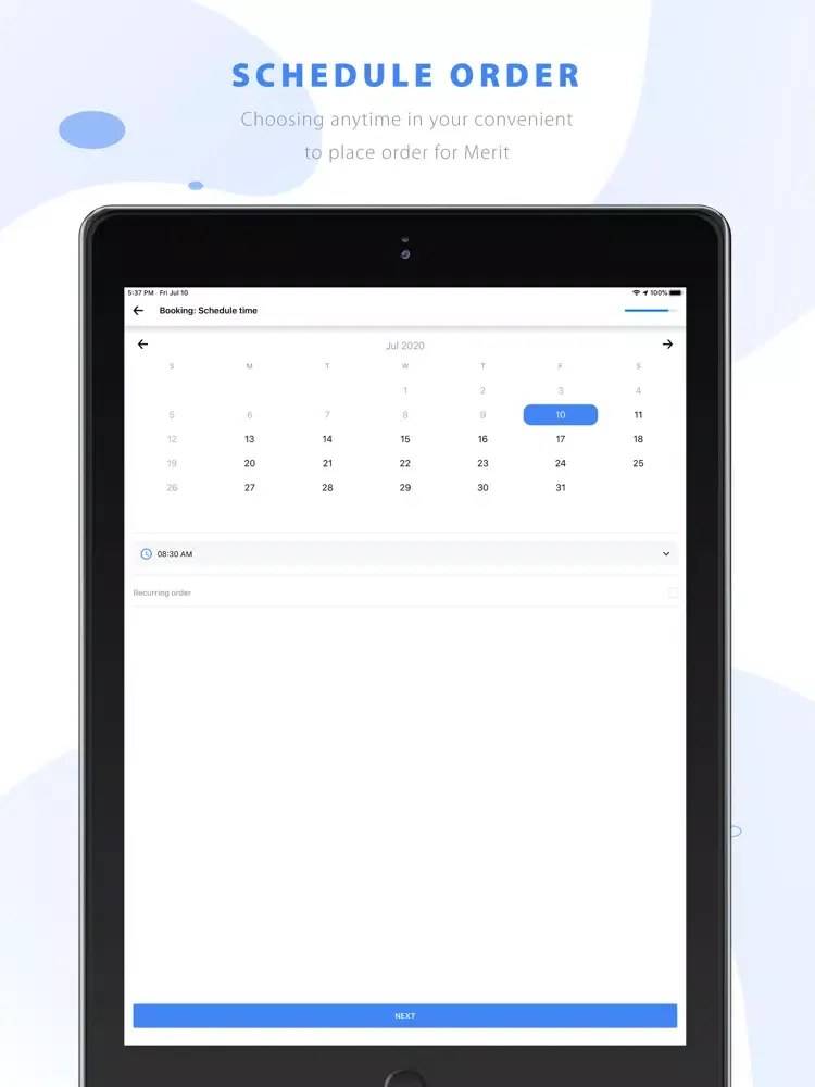 Merit Detailing iPad  Screenshots