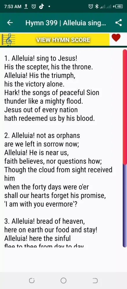 Anglican Hymn Ancient & Modern Screenshots