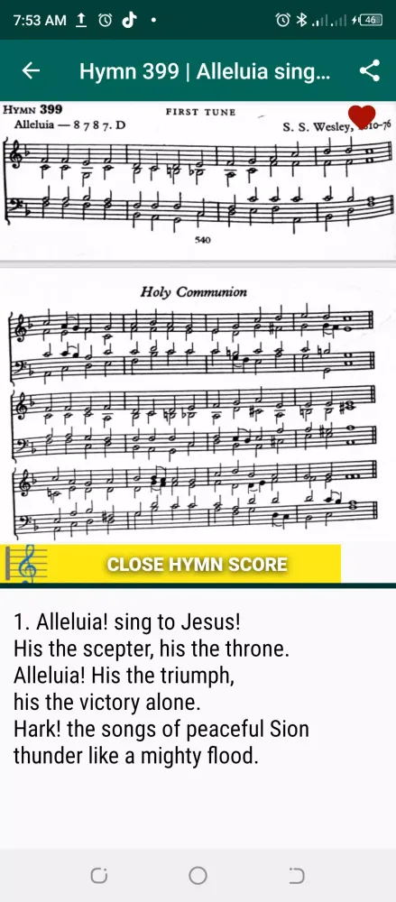 Anglican Hymn Ancient & Modern Screenshots
