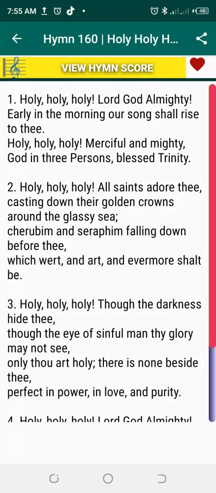 Anglican Hymn Ancient & Modern Screenshots