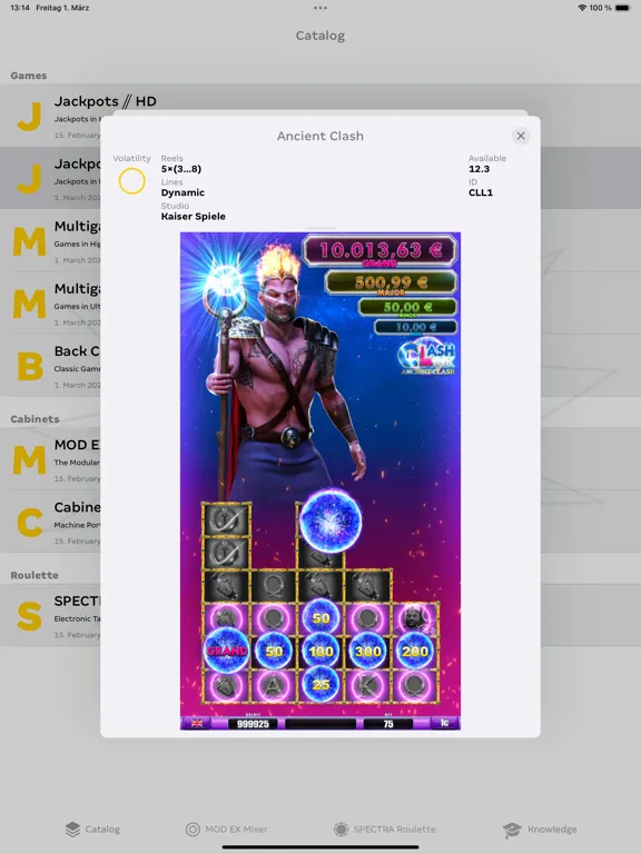 Merkur Gaming iPad  Ekran Görüntüleri