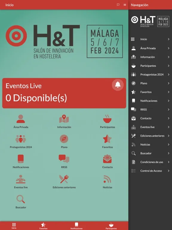 Capturas de pantalla de Salón HyT iPad 