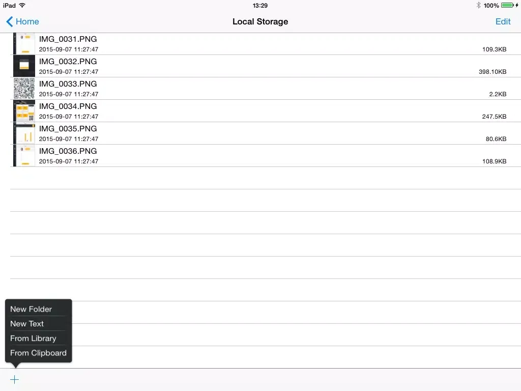 Merlin iFlash iPad  Ekran Görüntüleri