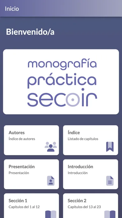 Скриншоты Monografías Prácticas SECOIR