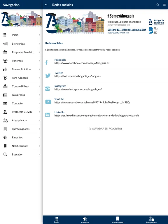 Somos Abogacía iPad  سکرین شاٹس